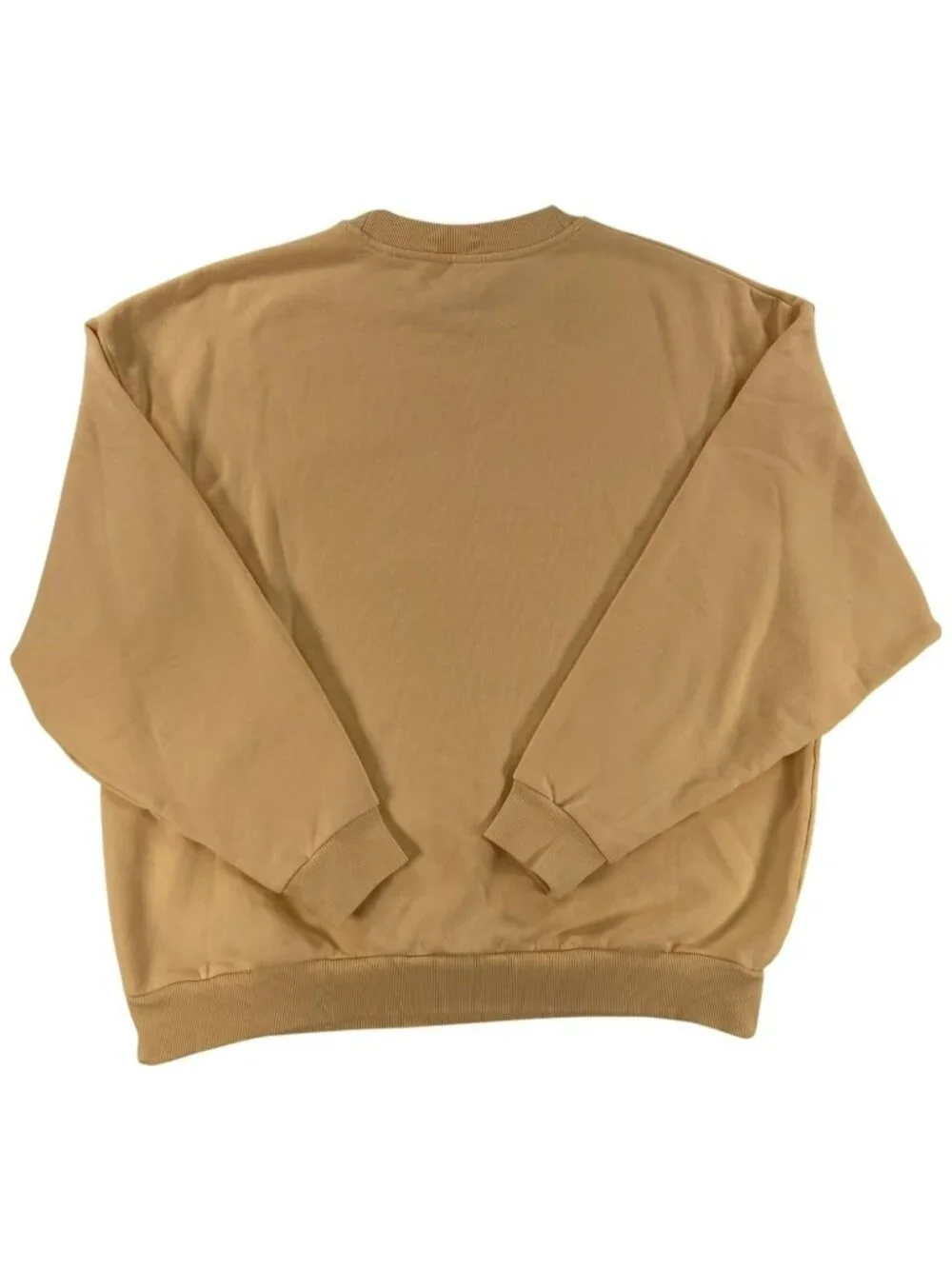 Alo Yoga Accolade Crew Neck Pullover Sweatshirt Warm Butter Women's Sz Large NEW